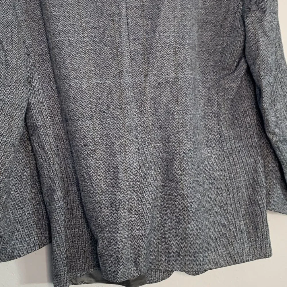 Brooks Brothers houndstooth Gray Men's Blazer